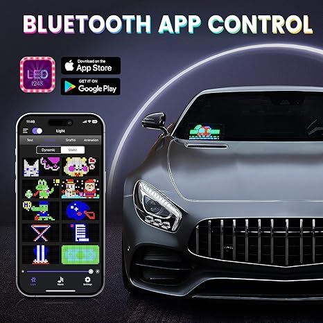 LETRERO LED PERSONALIZABLE PARA CARROS