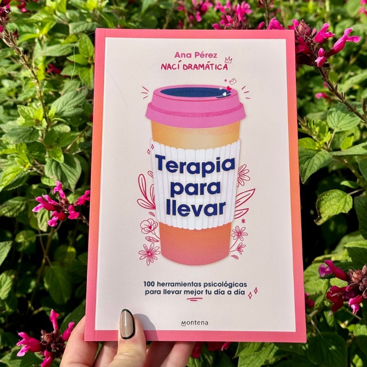 LIBRO TERAPIA PARA LLEVAR 📙 - Páginas que te abrazan ❤️🩹