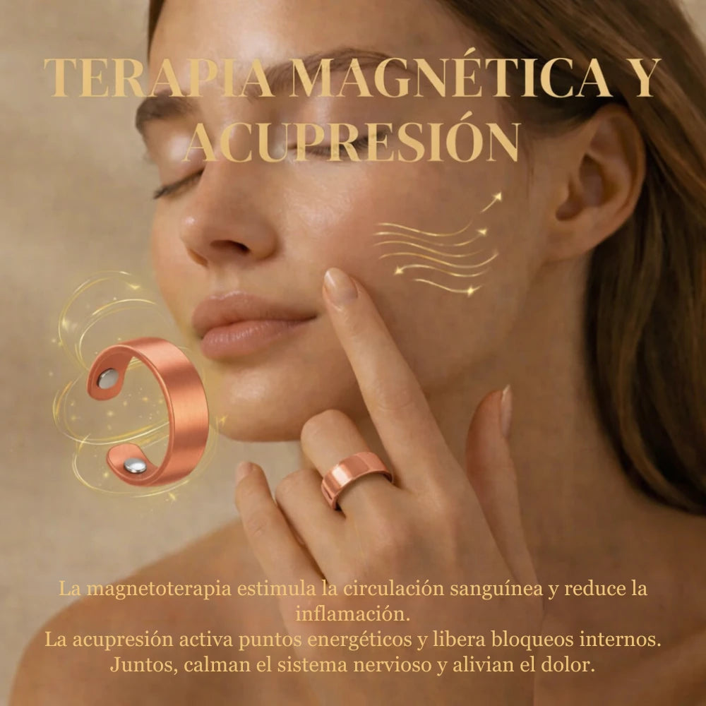 ArthroRing™ | Anillo de cobre magnético - Alivio para el dolor articular 🧲