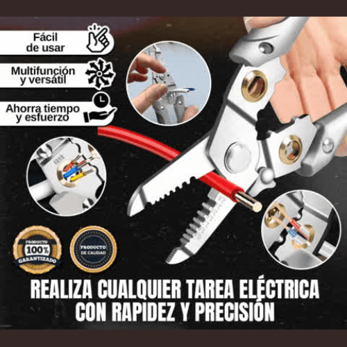 ALICATE PELADOR DE CABLES MULTI PROPÓSITO