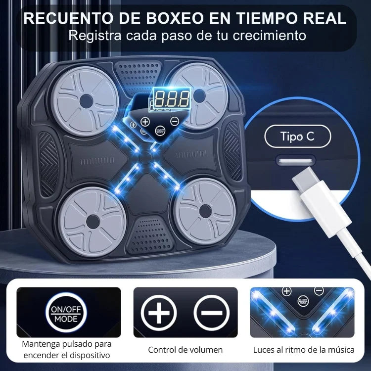 MAQUINA DE BOXEO MUSICAL PARA NIÑOS
