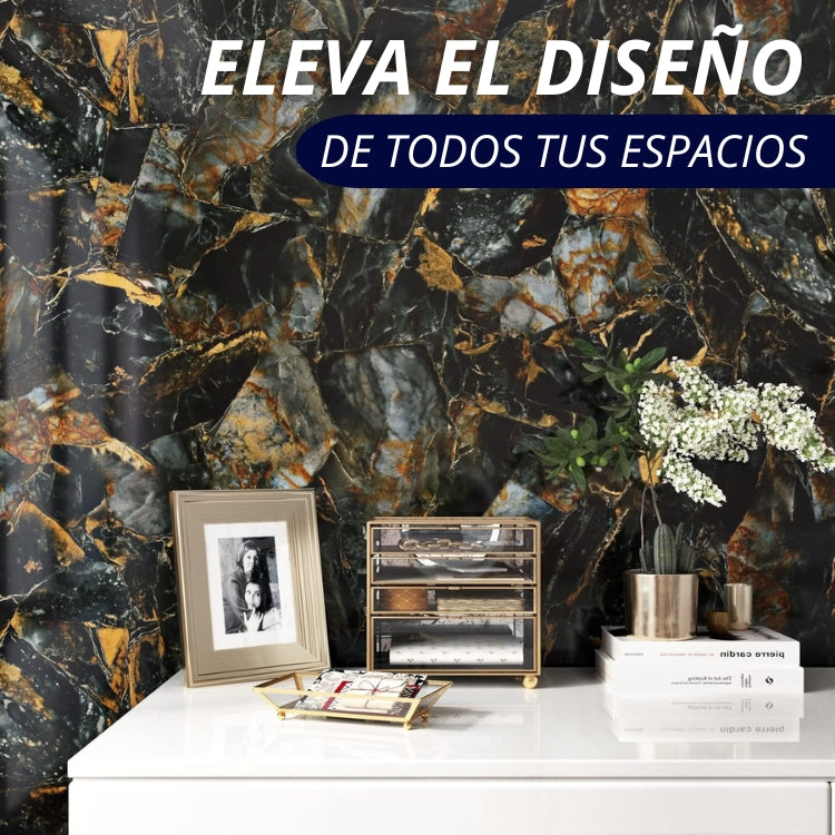 VINILO ADHESIVO DECORATIVO - Tus paredes más elegantes y lujosas 💎