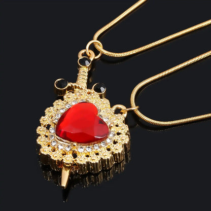 Heart Necklaces™ | Set collar espada y corazón, incluye caja de regalo 💘