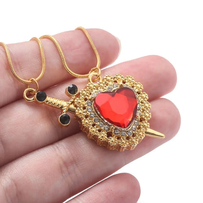 Heart Necklaces™ | Set collar espada y corazón, incluye caja de regalo 💘