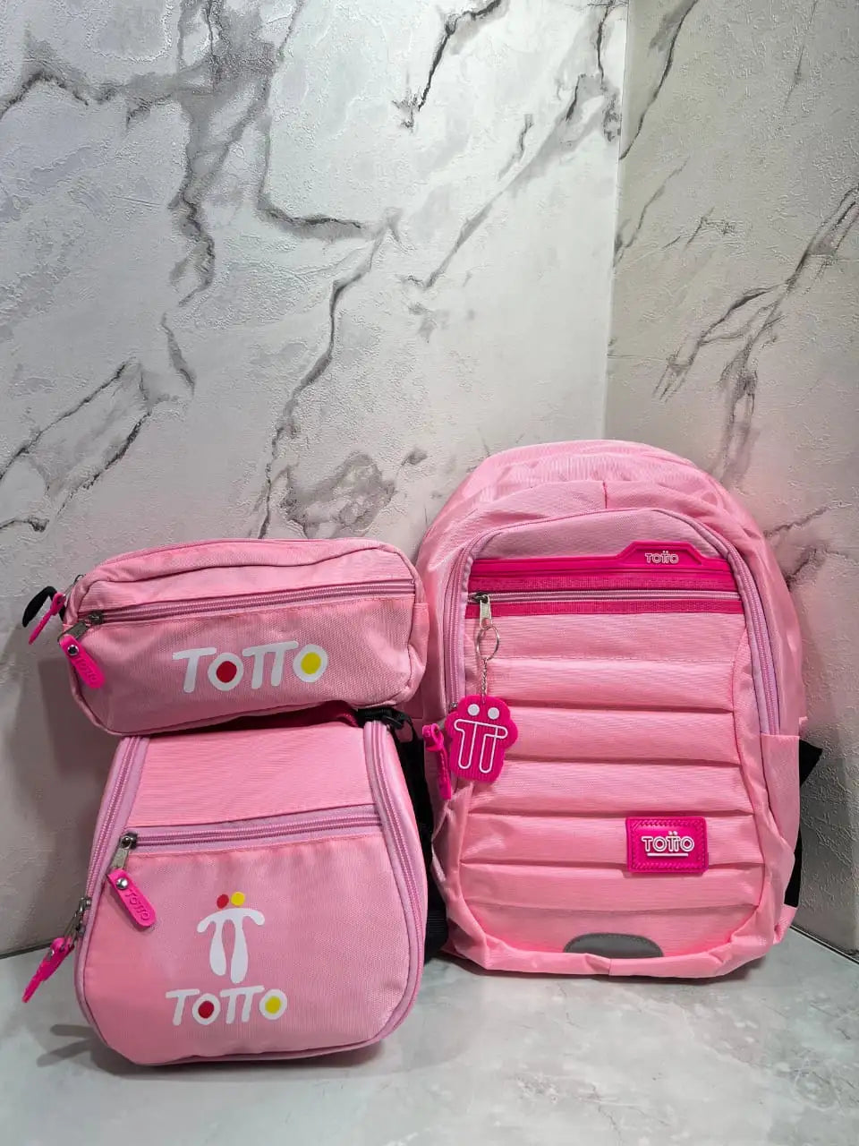 COMBO ESCOLAR TOTTO X3 | LONCHERA + MALETA + CARTUCHERA 🎒
