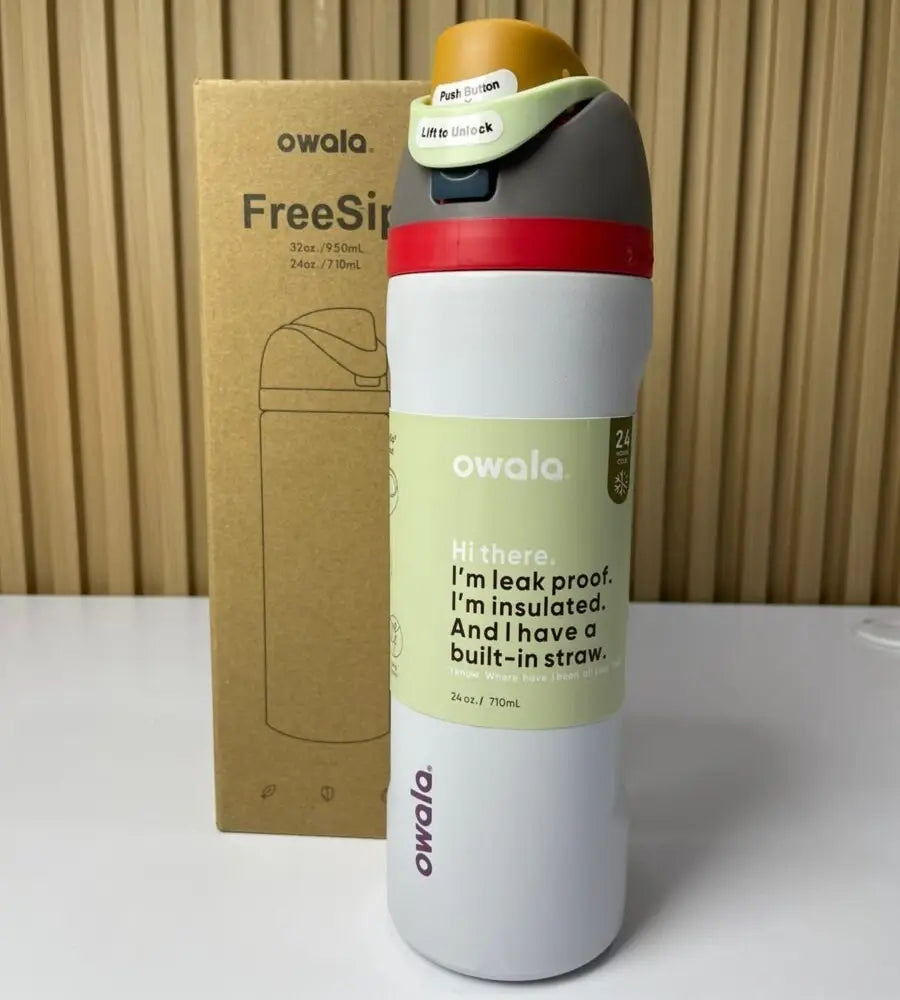 TERMO OWALA 2x1 | Mantiene la temperatura durante periodos prolongados 🧊🔥