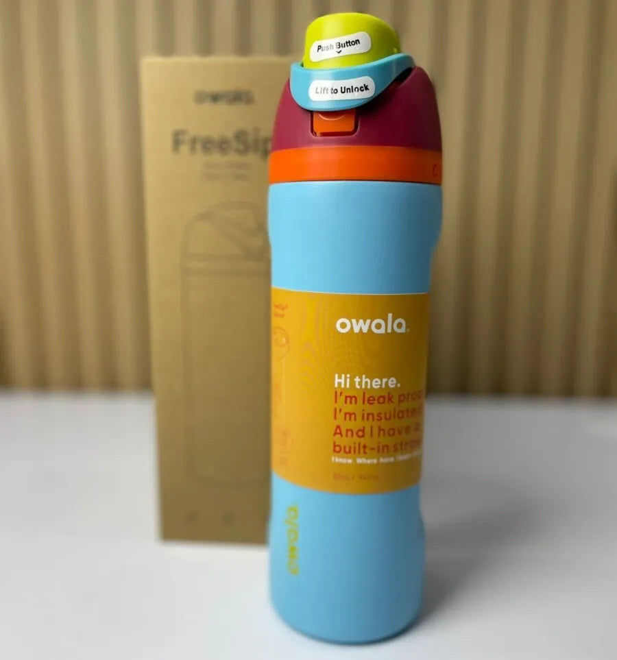 TERMO OWALA 2x1 | Mantiene la temperatura durante periodos prolongados 🧊🔥