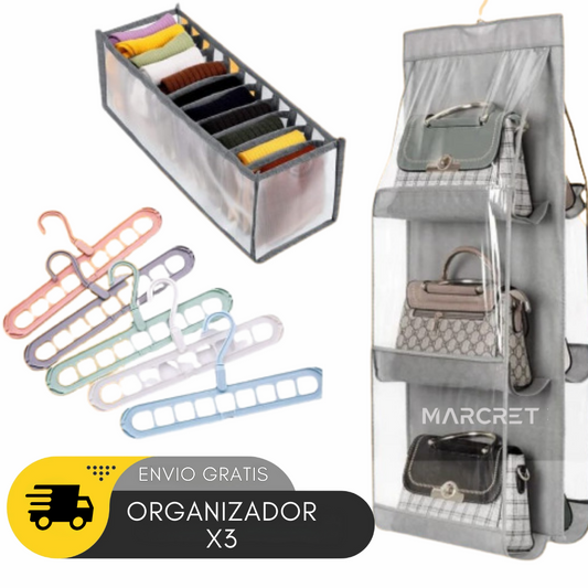 KIT DE ORGANIZADORES X 3