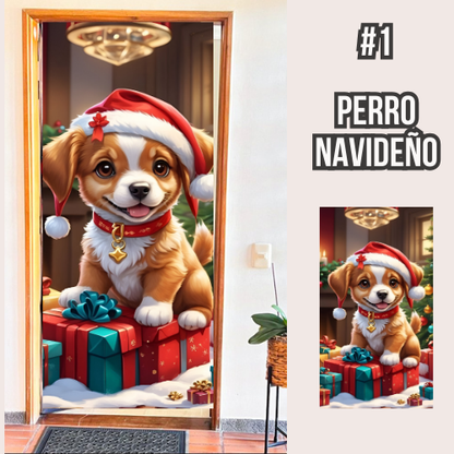 FUNDAS NAVIDEÑAS PARA PUERTAS