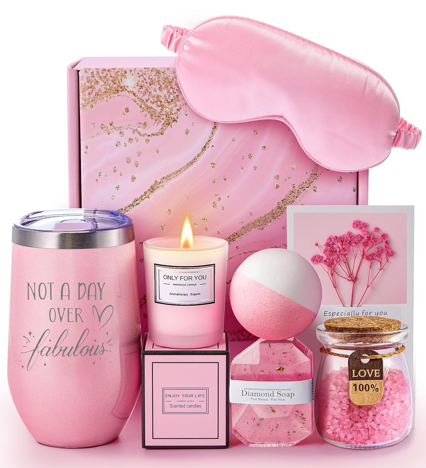 SET DE SPA RELAJANTE 🩷  - 7 Piezas de lujo para regalar bienestar y elegancia 💎