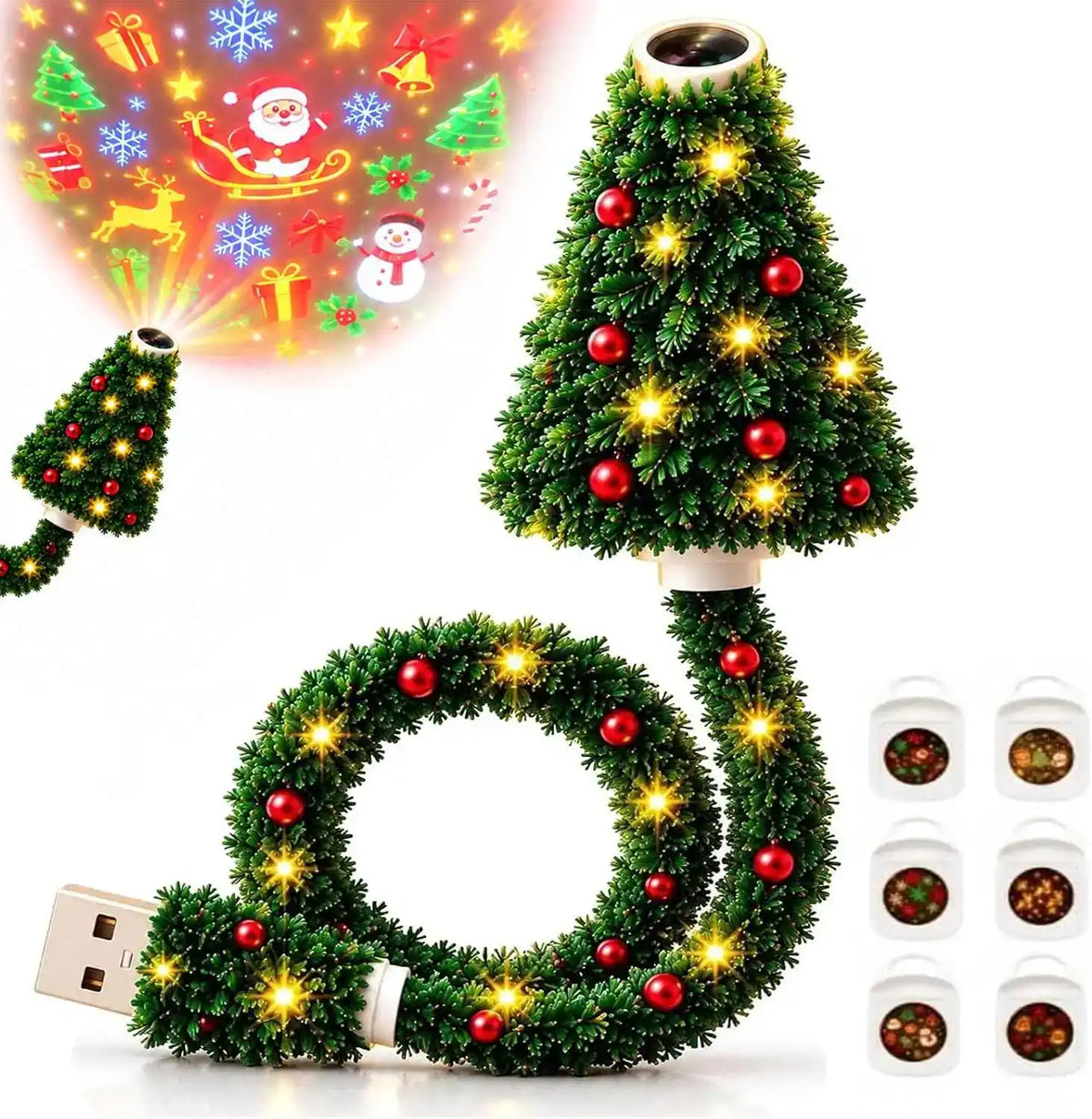 PROYECTOR NAVIDEÑO | El complemento perfecto para la decoración🎄