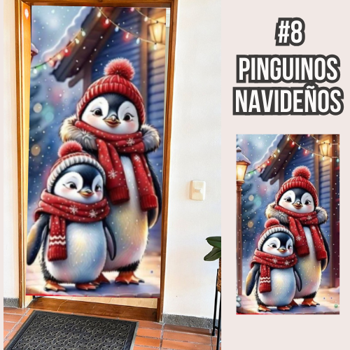 FUNDAS NAVIDEÑAS PARA PUERTAS