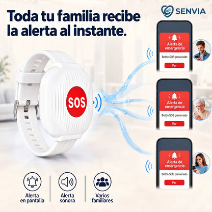 PULSERA DE EMERGENCIA PARA ADULTOS MAYORES 🆘