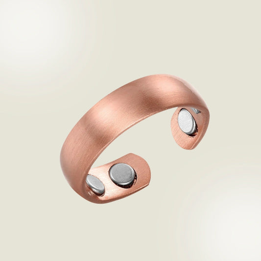 ANILLO DE COBRE MAGNÉTICO | Alivio de los síntomas de la menopausia 🌸
