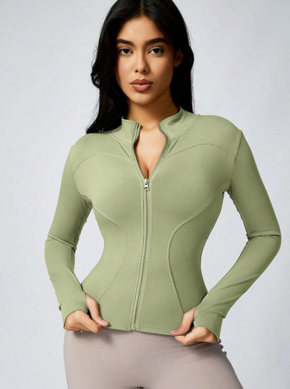 CHAQUETA DEPORTIVA CON PROTECCIÓN SOLAR - Perfecta para el gym 💪🏻