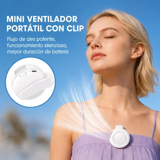 NovAir® | Mini ventilador con la tecnología y potencia para refrescar tu día 🌪️