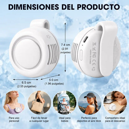 NovAir® | Mini ventilador con la tecnología y potencia para refrescar tu día 🌪️