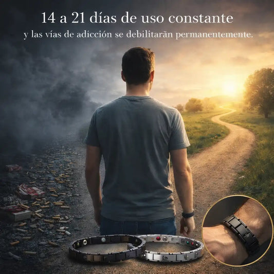 ANTISMOKING® | Pulsera de estimulación magnética antitabaco 🧲