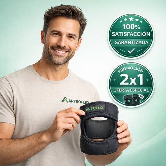 ARTROFLEX®  2x1 | Rodillera que alinea correctamente la articulación y disminuye el dolor🦵🏻