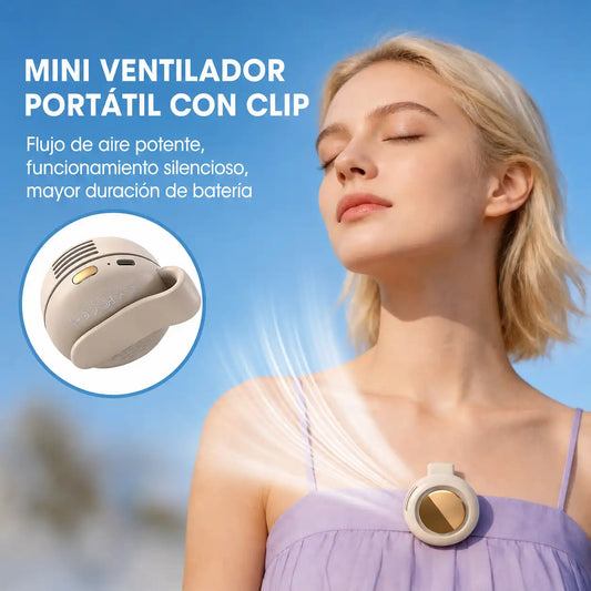 NovAir® | Mini ventilador con la tecnología y potencia para refrescar tu día 🌪️