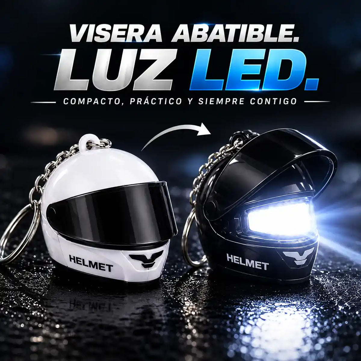 LLAVEROS MOTEROS 2x1 | Lleva tu pasión en este par de accesorios 🏍️💡