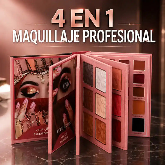MAKEUP BOOK | Set de maquillaje profesional todo en uno ⭐