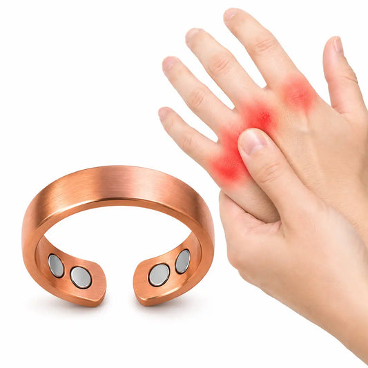 ANILLO DE COBRE MAGNÉTICO | Minimiza el dolor articular 🖐🏻
