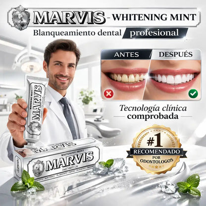 MARVIS® | Contra dientes amarillos, sarro acumulado y mal aliento 🪥