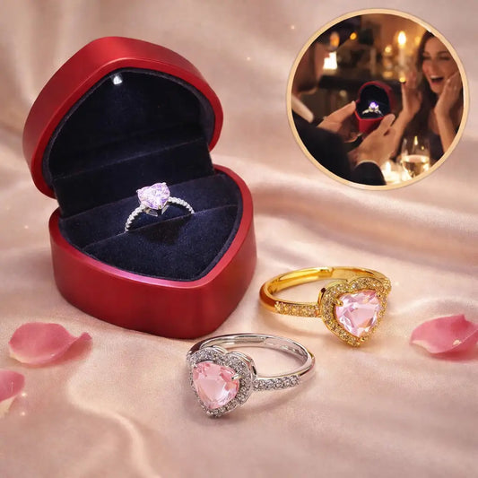 Eternelle™ | Anillo de promesa + caja de corazón de regalo 💍🎁