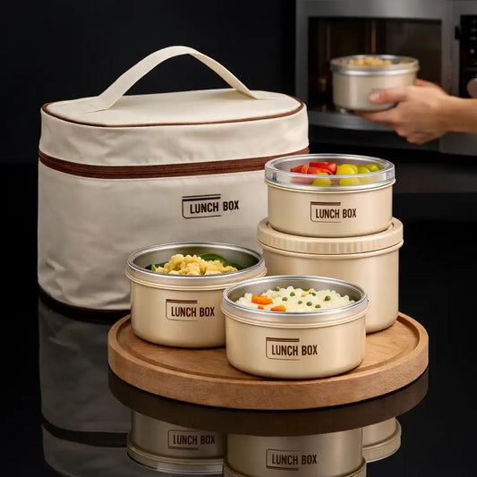 LUNCH BOX™  | Lonchera térmica: lleva tus comidas de forma práctica, ordenada y segura.