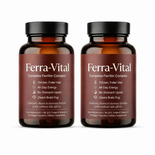 FERRA-VITAL 2x1 | Tratamiento para detener la caída del cabello 💊
