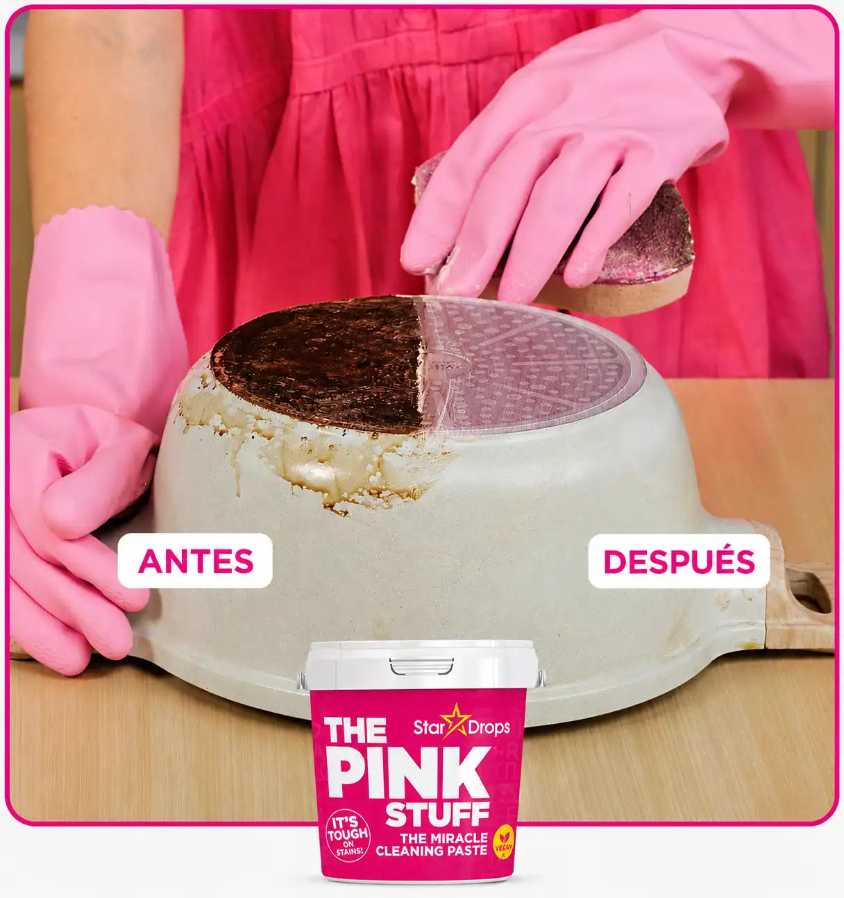 THE PINK STUFF® | Limpiador multiusos - Un solo producto, toda la mugre eliminada 🧽✨
