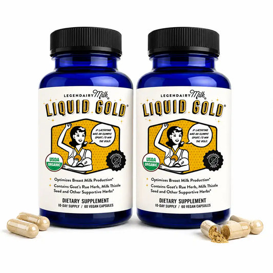 LIQUID GOLD 2x1 | Aumenta la producción de leche 🍼