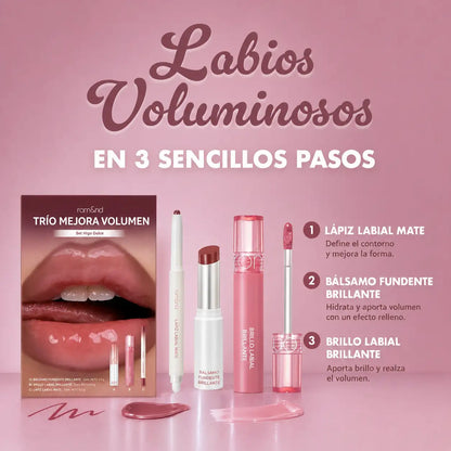 KIT VOLUME HACK TRIO | El ritual definitivo para unos labios perfectos 👄✨