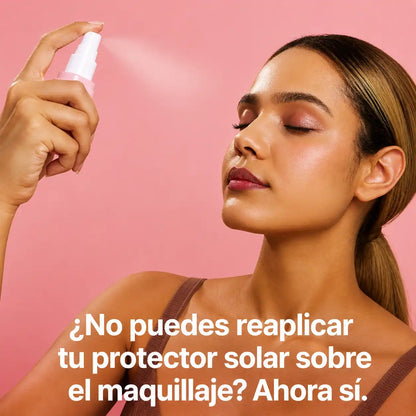 TAGE SUNSCREEN™ | Protector solar y fijador de maquillaje 😎✨