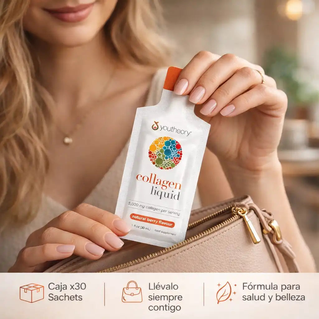 COLLAGEN LIQUID™ | Caja x30 sachets - Apoya la producción de colágeno naturalmente ✨
