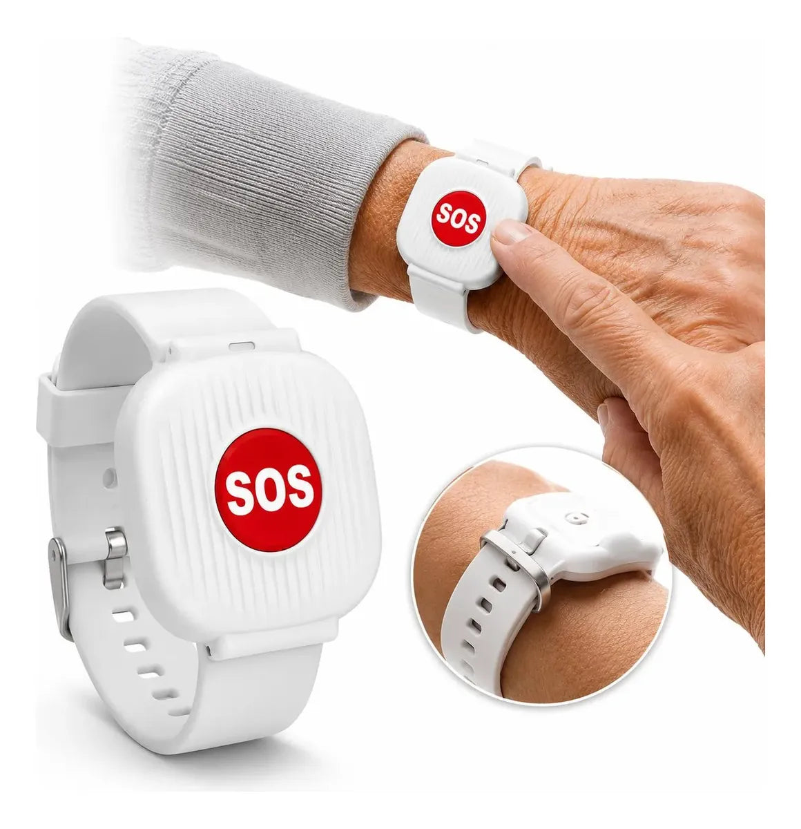 PULSERA DE EMERGENCIA PARA ADULTOS MAYORES 🆘