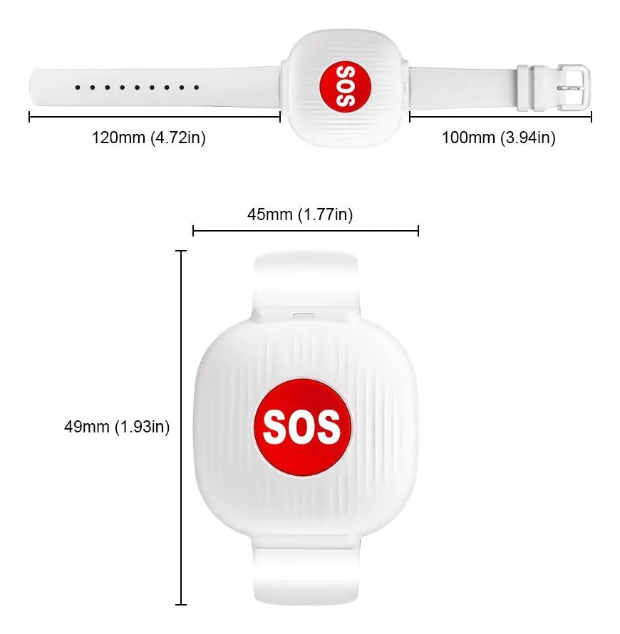 PULSERA DE EMERGENCIA PARA ADULTOS MAYORES 🆘