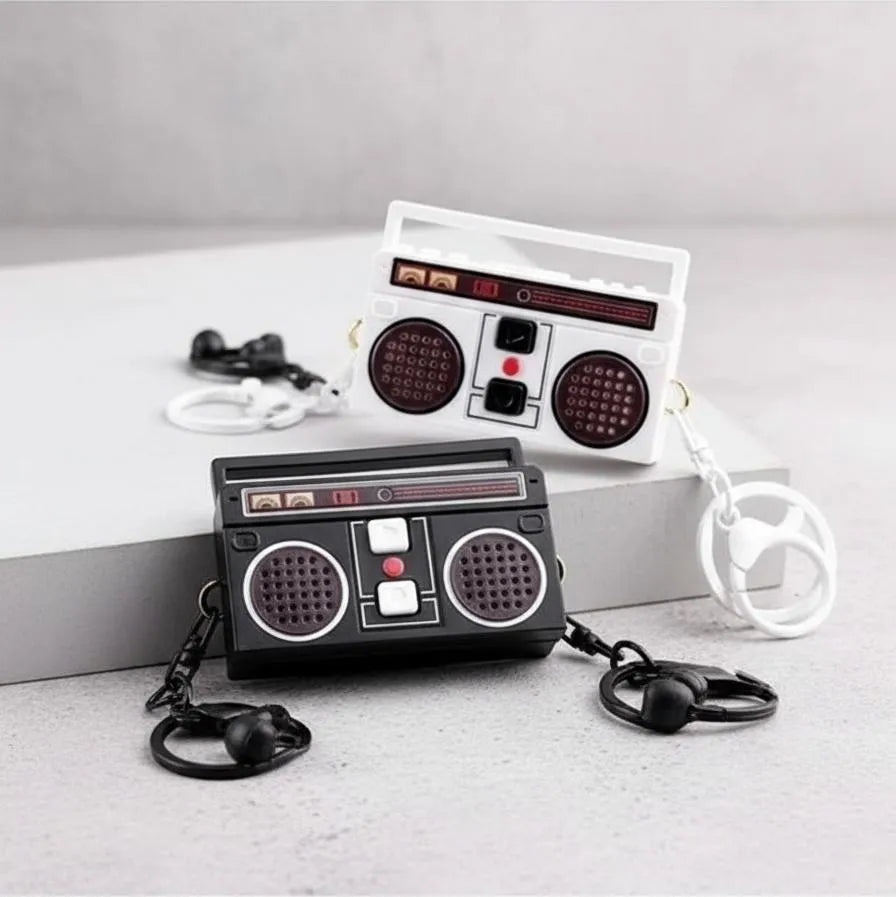MINI GRABADORA DE VOZ - Para llavero, con un estilo retro 🎙️