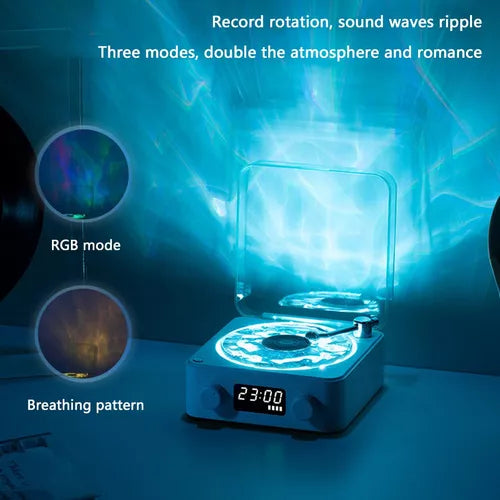 LAMPARA TOCA DISCOS PARLANTE BLUETOOTH