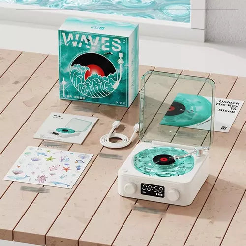 LAMPARA TOCA DISCOS PARLANTE BLUETOOTH