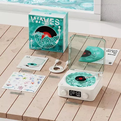 LAMPARA TOCA DISCOS PARLANTE BLUETOOTH
