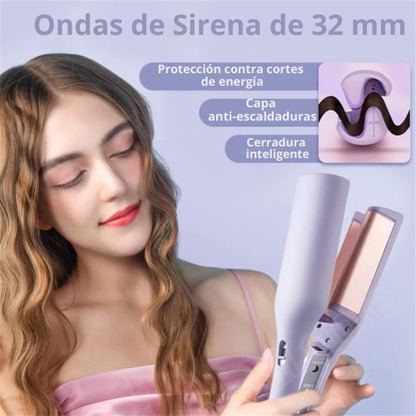 RIZADORA FRANCESA ONDAS DE SIRENA