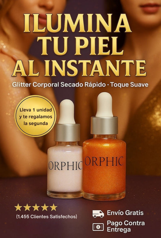 GLITTER CORPORAL 2x1 - Brillo para toda tu piel ✨