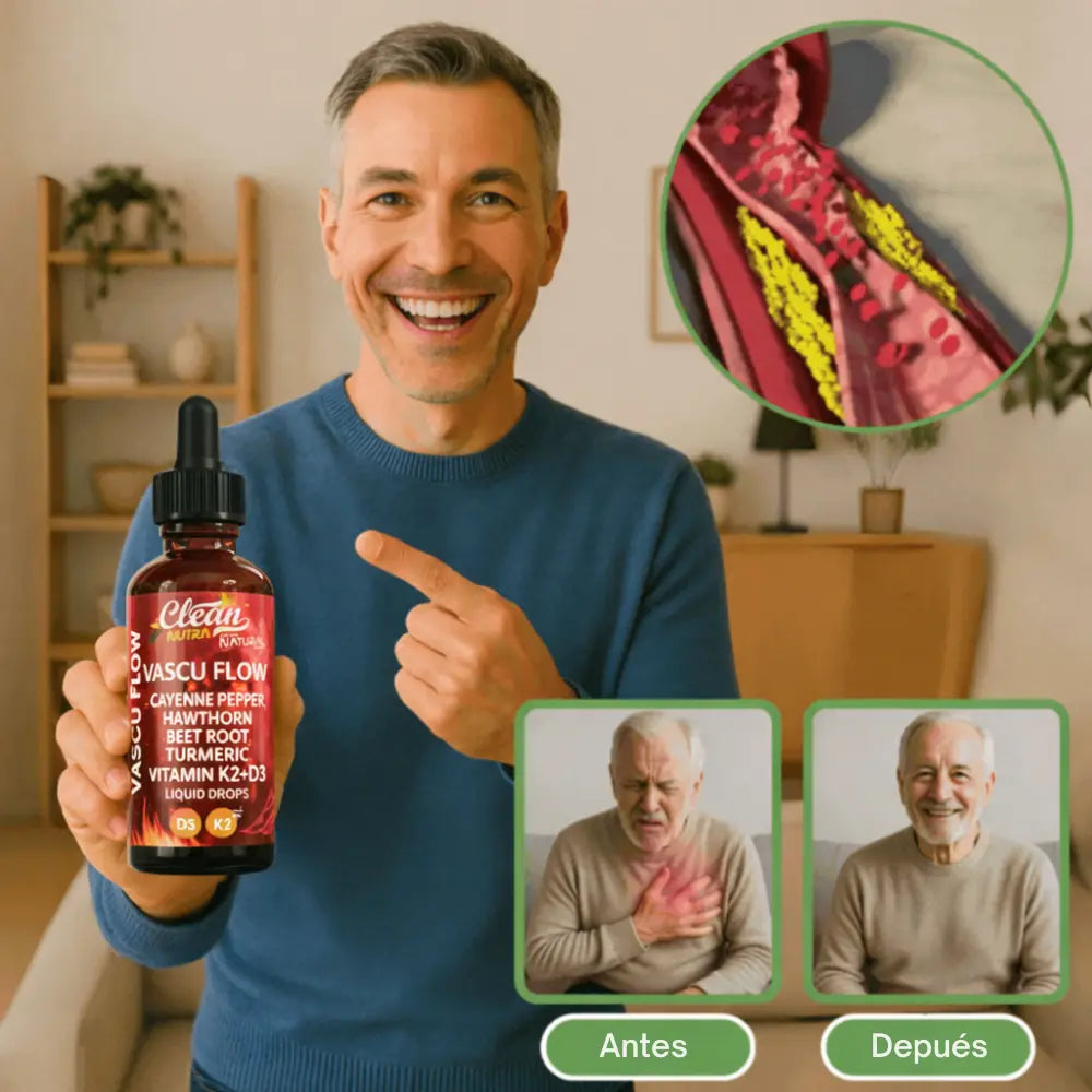 VASCUFLOW® 2x1 | Fortalece el corazón y los vasos sanguíneos 🫀📈