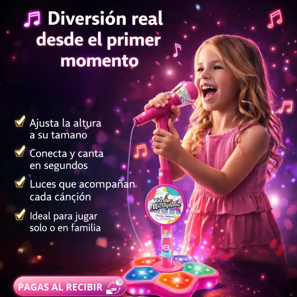 MICROFONO KARAOKE | Menos pantallas, más personalidad 🎤