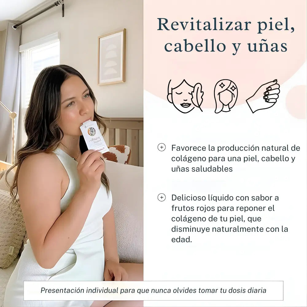 COLLAGEN LIQUID™ | Caja x30 sachets - Apoya la producción de colágeno naturalmente ✨