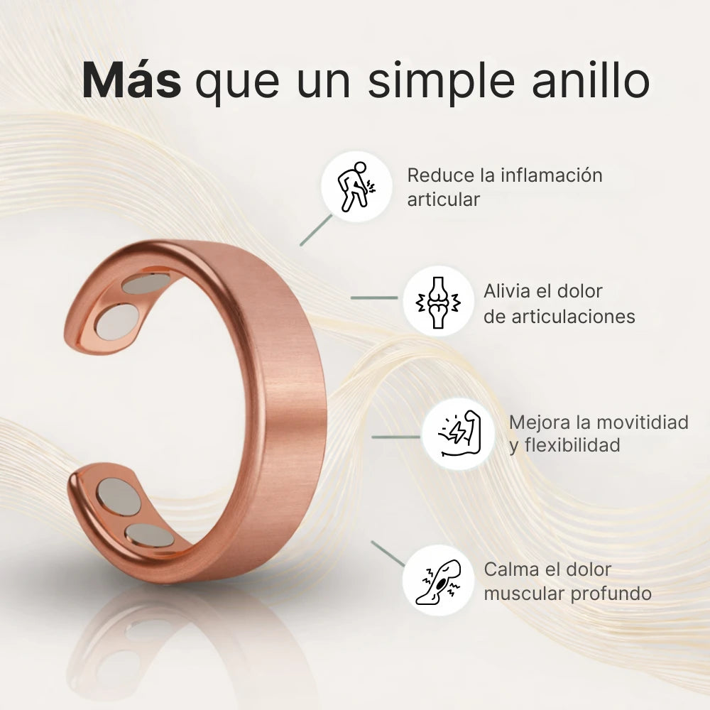 ArthroRing™ | Anillo de cobre magnético - Alivio para el dolor articular 🧲
