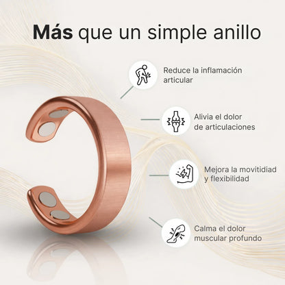 ArthroRing™ | Anillo de cobre magnético - Alivio para el dolor articular 🧲