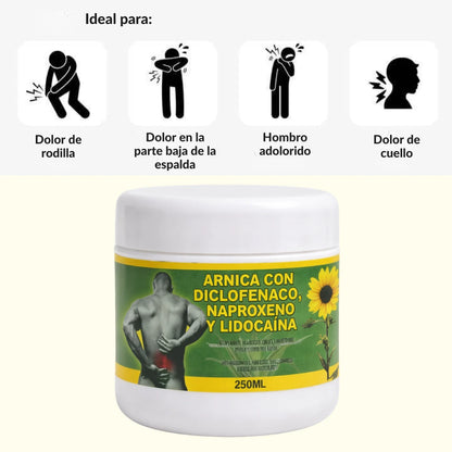 CREMA ANALGESICA 2x1 | 4 activos poderosos para darte alivio real, rápido y duradero 🦵🏻
